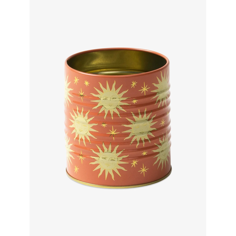 A Dopo Storage Tin Terracotta Sun