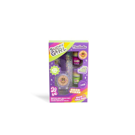 Super Girl Watch & Nails Set