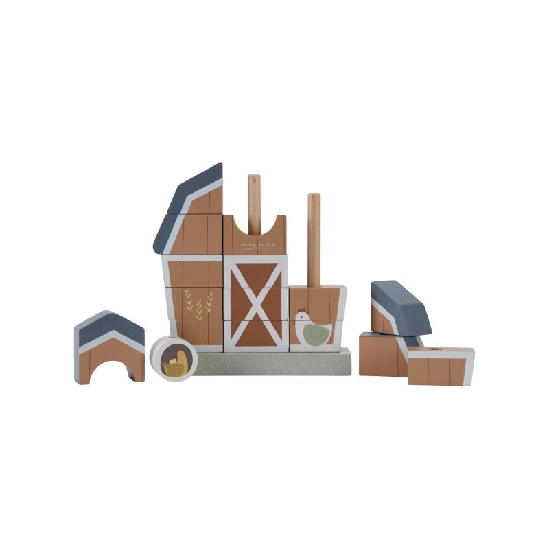 Ξύλινο Παιχνίδι Ταξινόμησης Little Farm