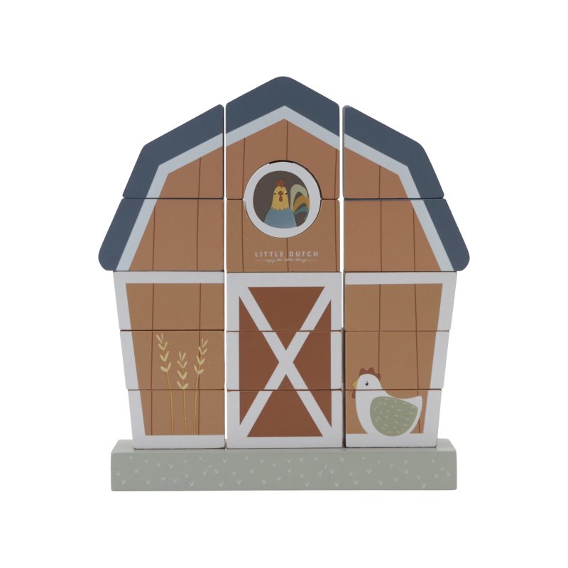 Ξύλινο Παιχνίδι Ταξινόμησης Little Farm