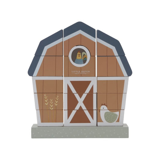 Ξύλινο Παιχνίδι Ταξινόμησης Little Farm