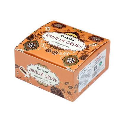 Goloka Vanilla Wax Candle Tin