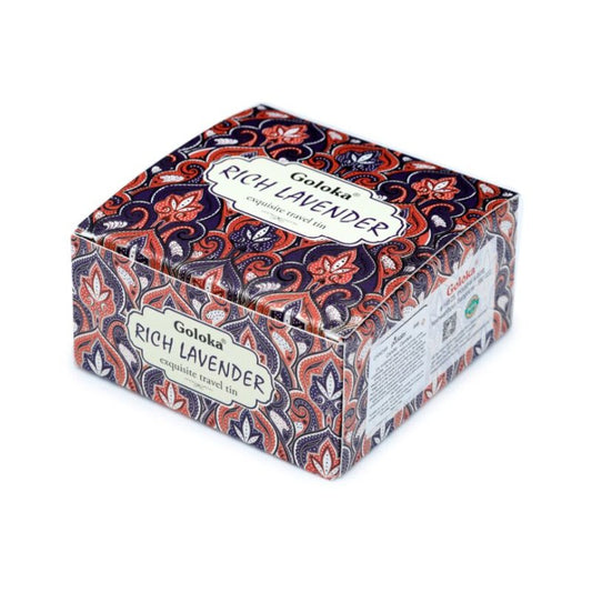 Goloka Lavender Wax Candle Tin