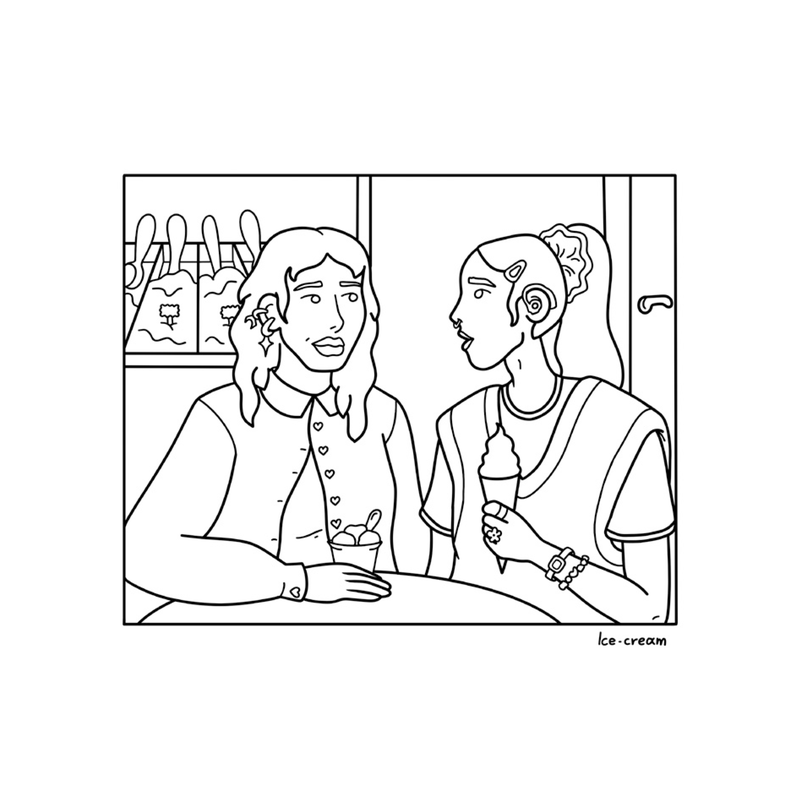 Coloring Book Fosbloque: Kutsunia City