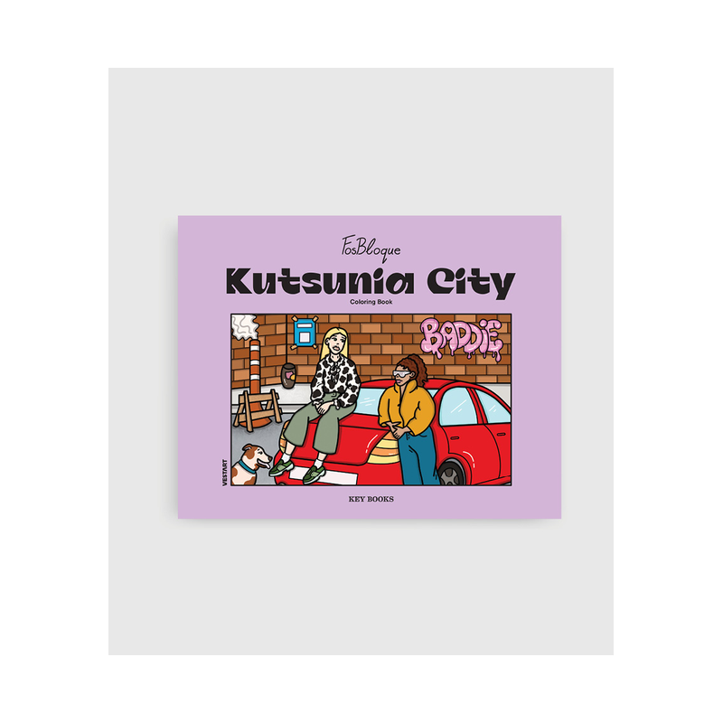 Coloring Book Fosbloque: Kutsunia City