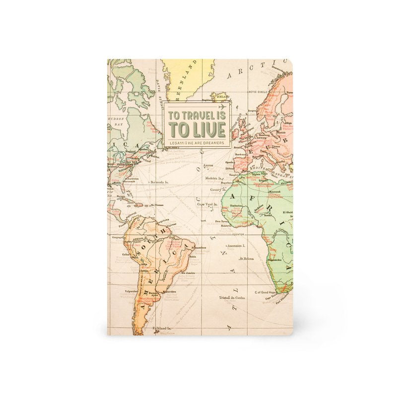 Σημειωματάριο A5 Travel Map