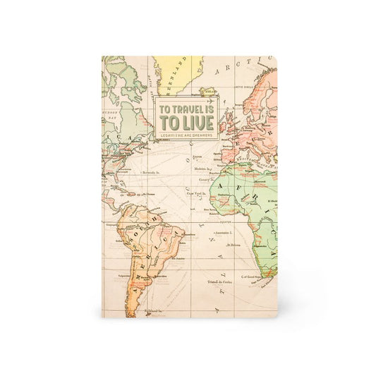 Σημειωματάριο A5 Travel Map