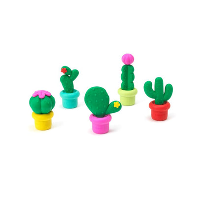 Σετ 5 Αρωματικές Γόμες Free Hugs Cactus