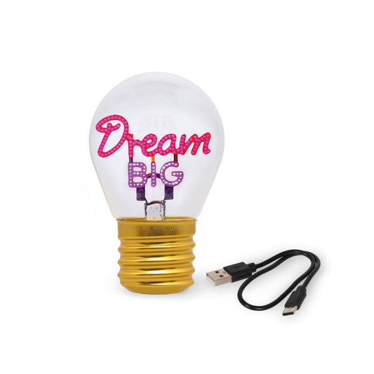 Επιτραπέζιο Φωτιστικό Bulb Fiction Dream Big