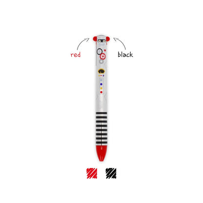 Στυλό Ballpoint Click&Clack Διπλού Χρώματος Robot