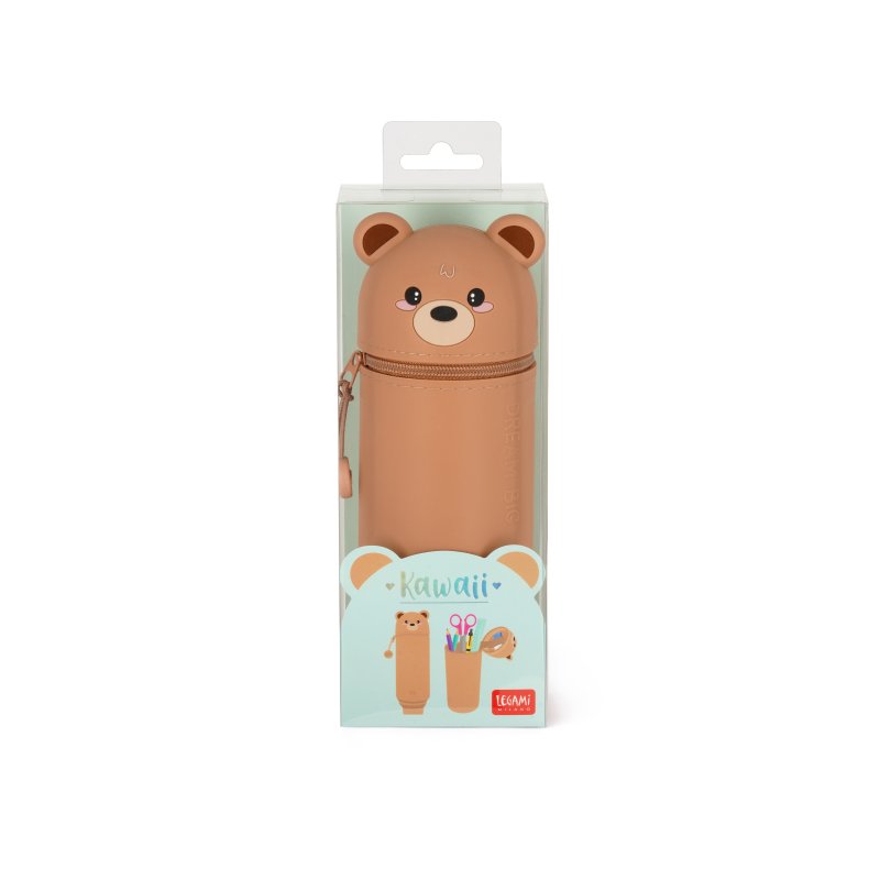 Κασετίνα Σιλικόνης 2-Σε-1 Teddy Bear