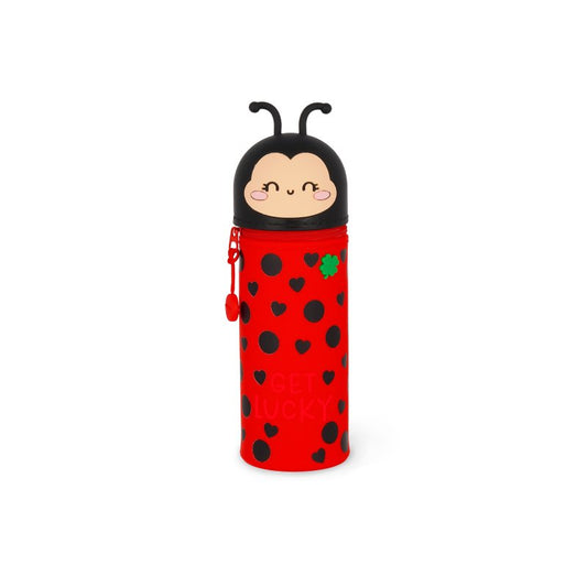 Κασετίνα Σιλικόνης 2-Σε-1 Ladybug