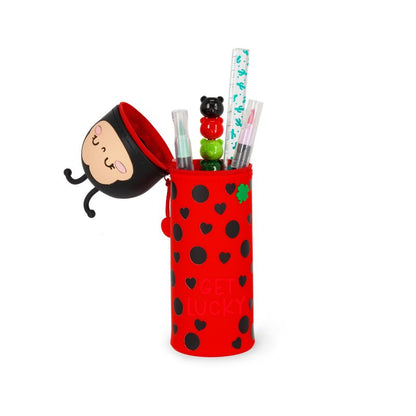 Κασετίνα Σιλικόνης 2-Σε-1 Ladybug