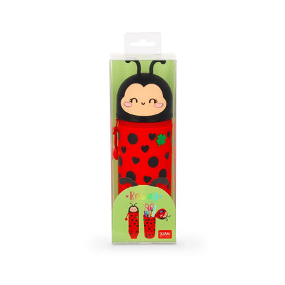 Κασετίνα Σιλικόνης 2-Σε-1 Ladybug