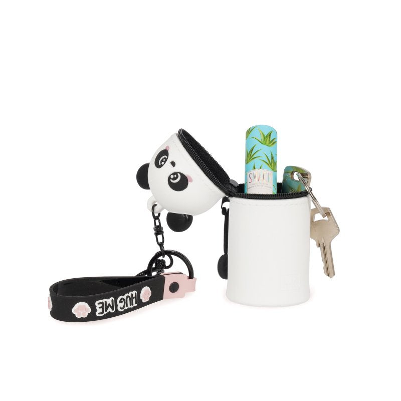 Πορτοφολάκι Μπρελόκ Panda Mini Kawaii