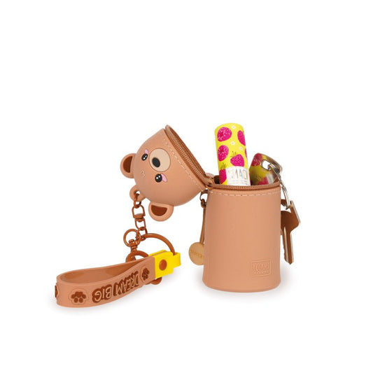 Πορτοφολάκι Μπρελόκ Teddy Bear Mini Kawaii