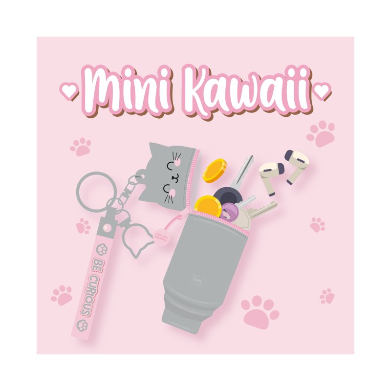Πορτοφολάκι Μπρελόκ Kitty Mini Kawaii