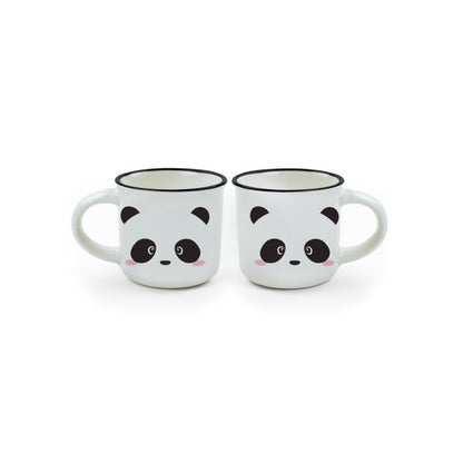 Σετ 2 Κούπες Espresso Panda