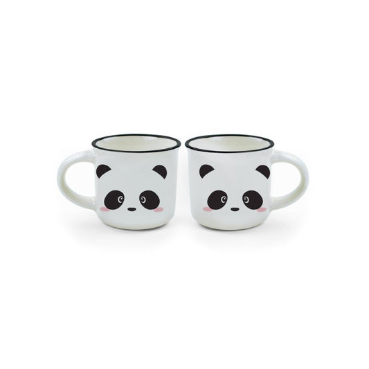 Σετ 2 Κούπες Espresso Panda