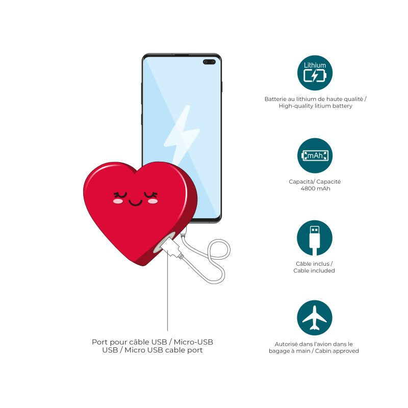 Power Bank Heart – My Super Power