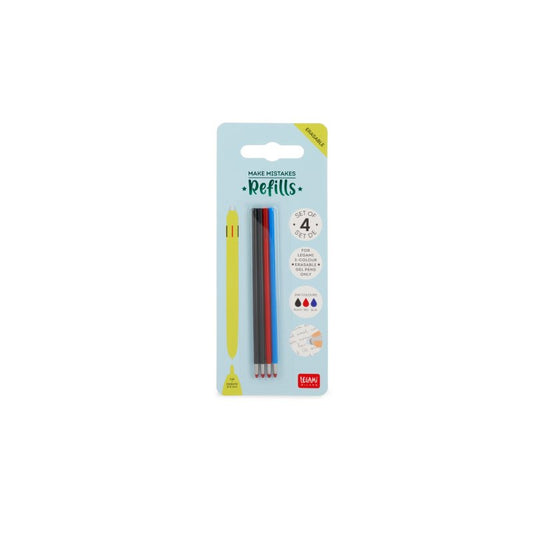 Σετ Ανταλλακτικών Erasable Gel Στυλό 3 Χρωμάτων