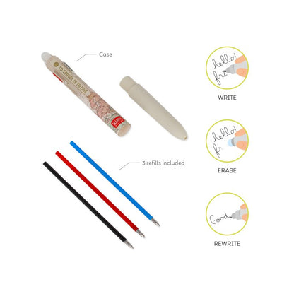Στυλό Gel Erasable 3 Χρωμάτων Travel