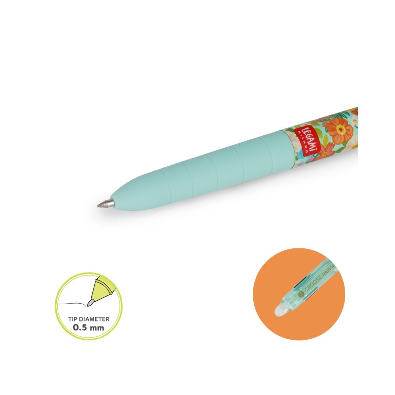 Στυλό Gel Erasable 3 Χρωμάτων Flowers