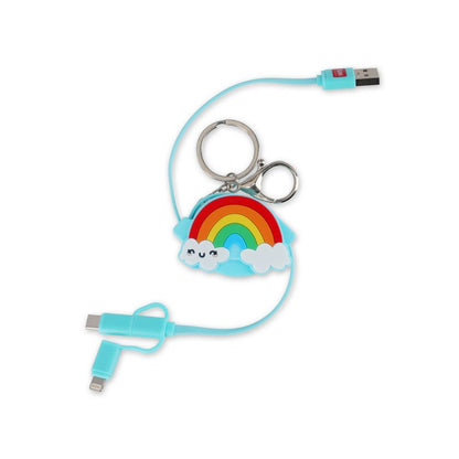 Καλώδιο Φόρτισης 6-Σε-1 Μπρελόκ Rainbow – Link Up