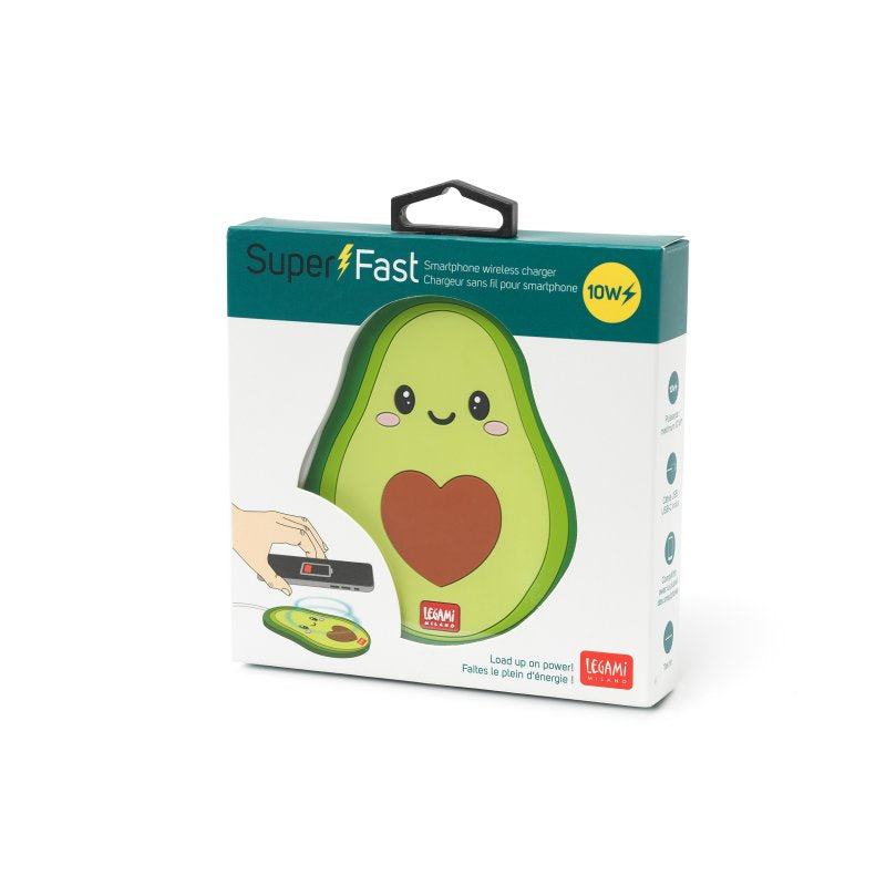 Ασύρματος Φορτιστής Smartphone Super Fast Avocado