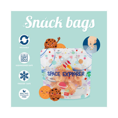 Snack Bags Set Of 3