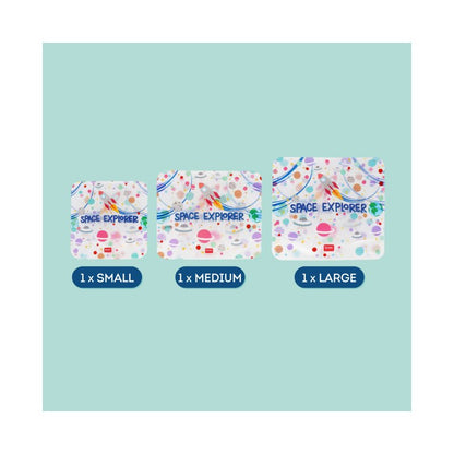 Snack Bags Set Of 3
